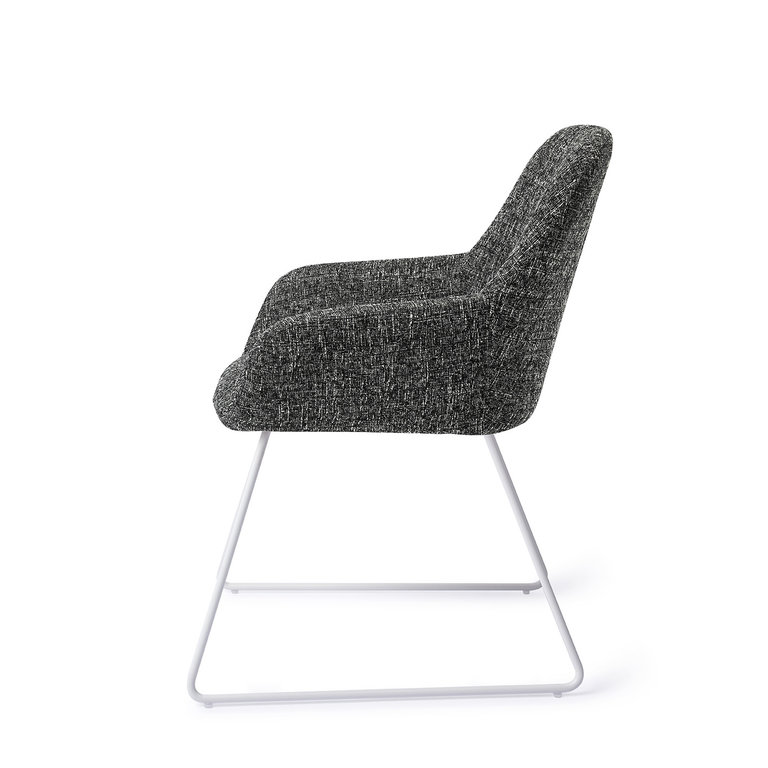 Jesper Home Kushi Skyfall Dining Chair - Slide White