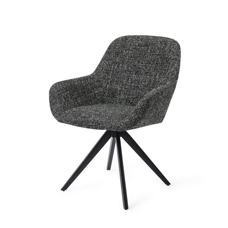 Jesper Home Kushi Skyfall Dining Chair - Turn Black