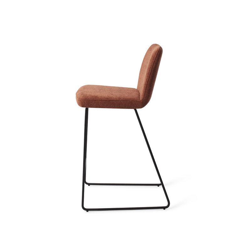 Jesper Home Ikata Cosy Copper Bar Chair - Slide Black (L)