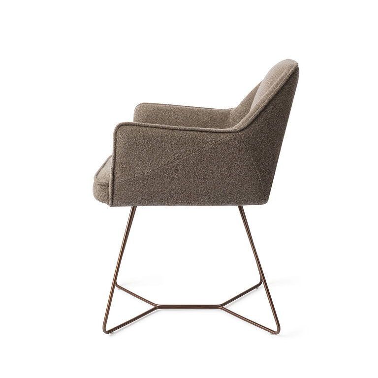 Jesper Home Tome Idaho Potato Dining Chair - Beehive Rose