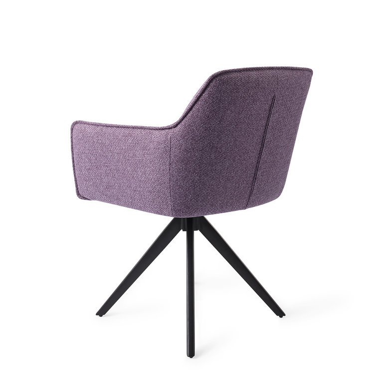 Jesper Home Hofu Violet Daisy Dining Chair - Turn Black