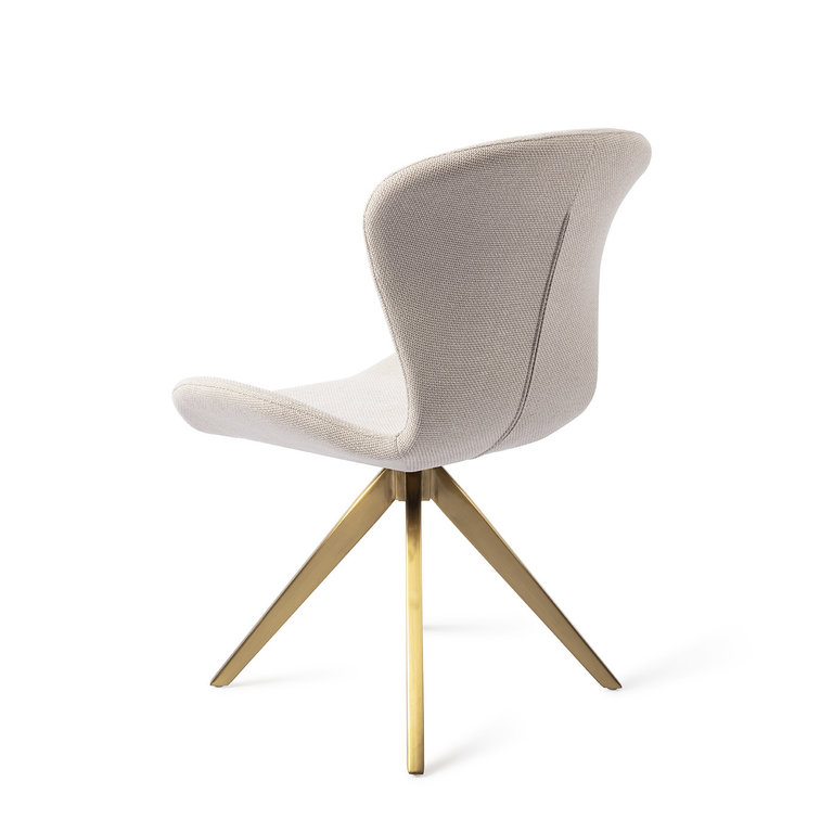 Jesper Home Moji Coconuts Dining Chair - Turn Gold