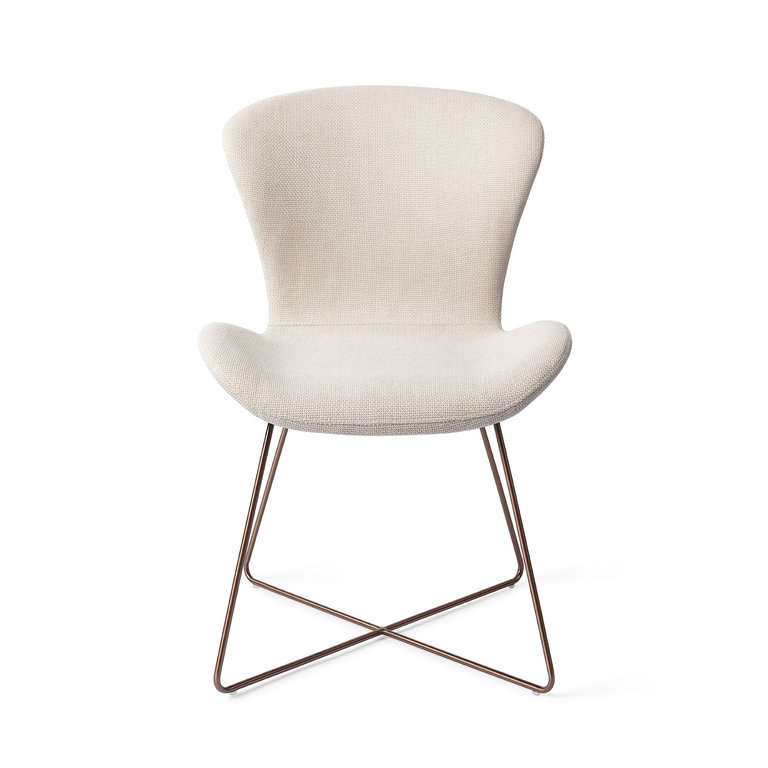 Jesper Home Moji Coconuts Dining Chair - Cross Rose