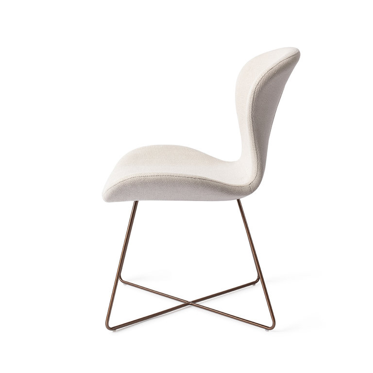 Jesper Home Moji Coconuts Dining Chair - Cross Rose