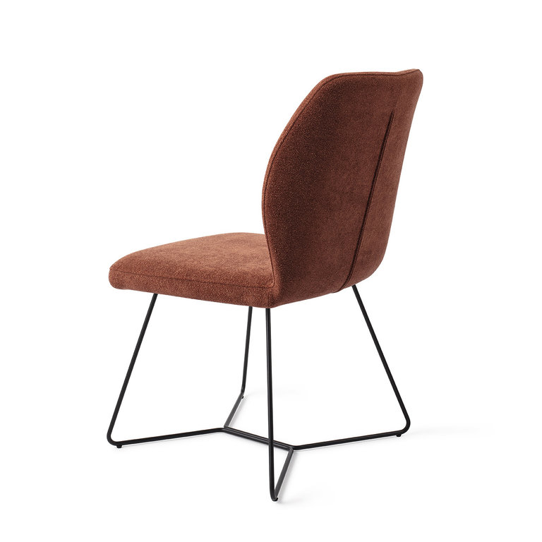 Jesper Home Ikata Dining Chair Cosy Copper - Beehive Black