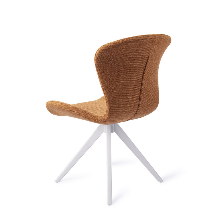 Jesper Home Moji Flax and Hay Dining Chair - Turn White