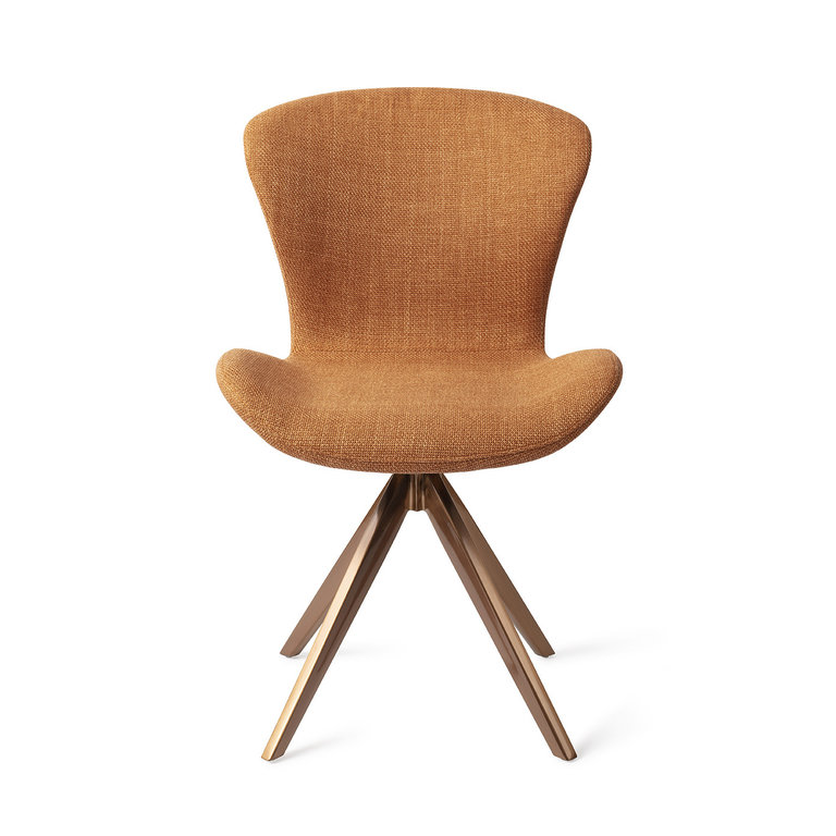 Jesper Home Moji Flax and Hay Dining Chair - Turn Rose