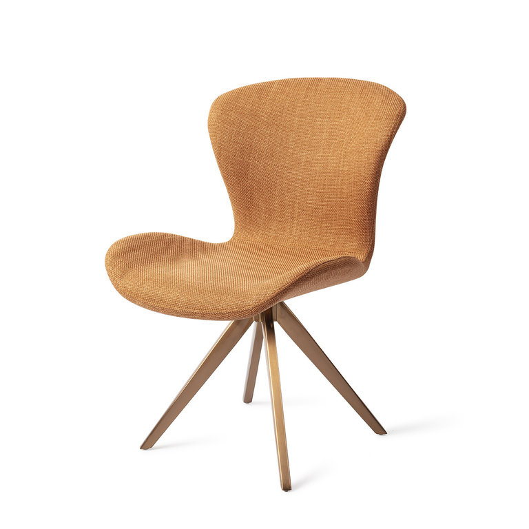 Jesper Home Moji Flax and Hay Dining Chair - Turn Rose