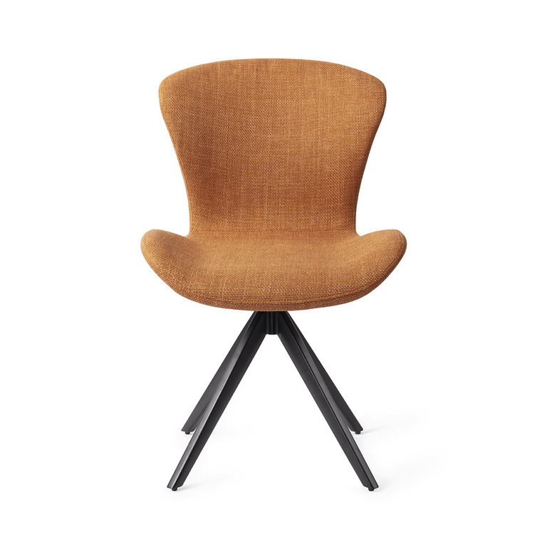 Jesper Home Moji Flax and Hay Dining Chair - Turn Black