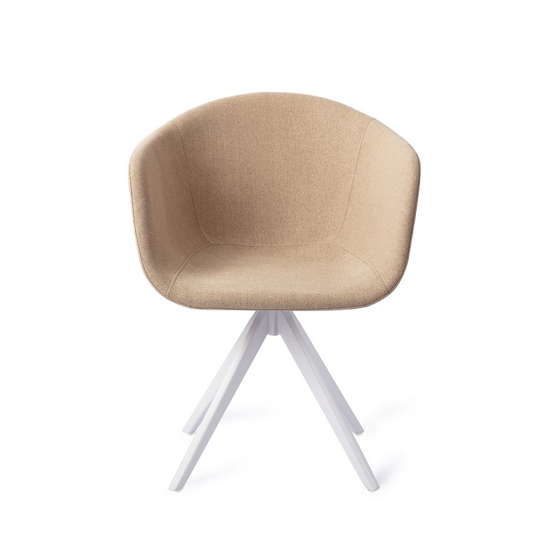 Jesper Home Yuni Barely Blush Dining Chair - Turn White