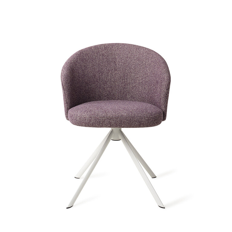 Jesper Home Niimi Perfect Plum Dining Chair - Revolve White