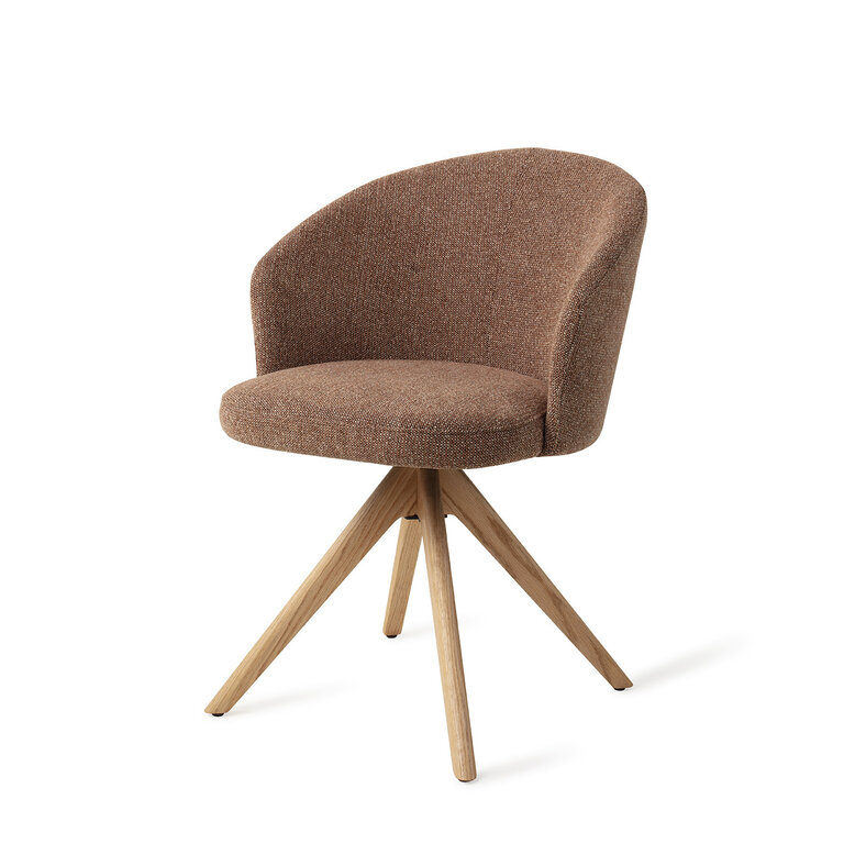 Jesper Home Niimi Marron Dining Chair - Revolve Oak Natural