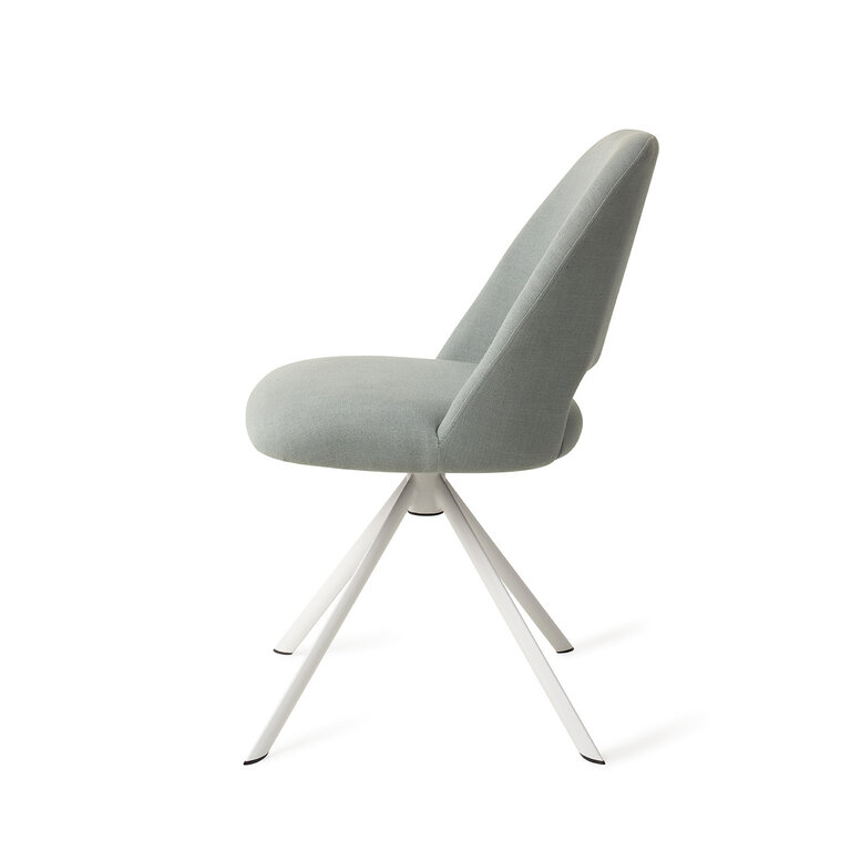 Jesper Home Sasue Sure Azure Dining Chair - Revolve White