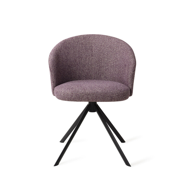 Jesper Home Niimi Perfect Plum Esszimmerstuhl - Revolve Black