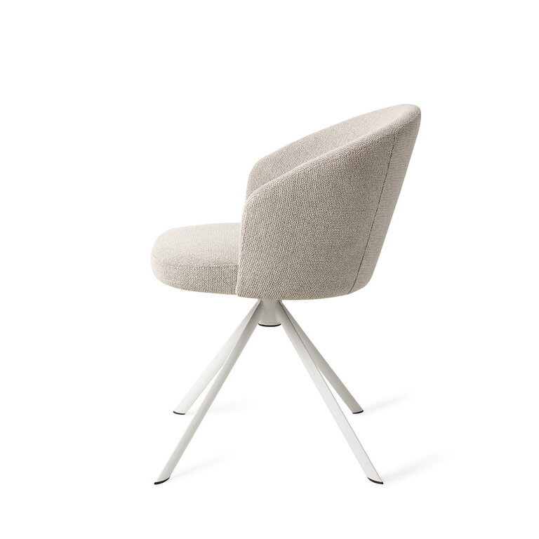 Jesper Home Niimi Pure Pale Dining Chair - Revolve White