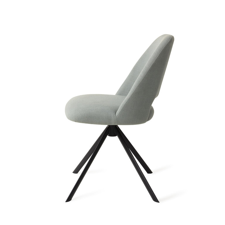 Jesper Home Sasue Sure Azure Dining Chair - Revolve Black