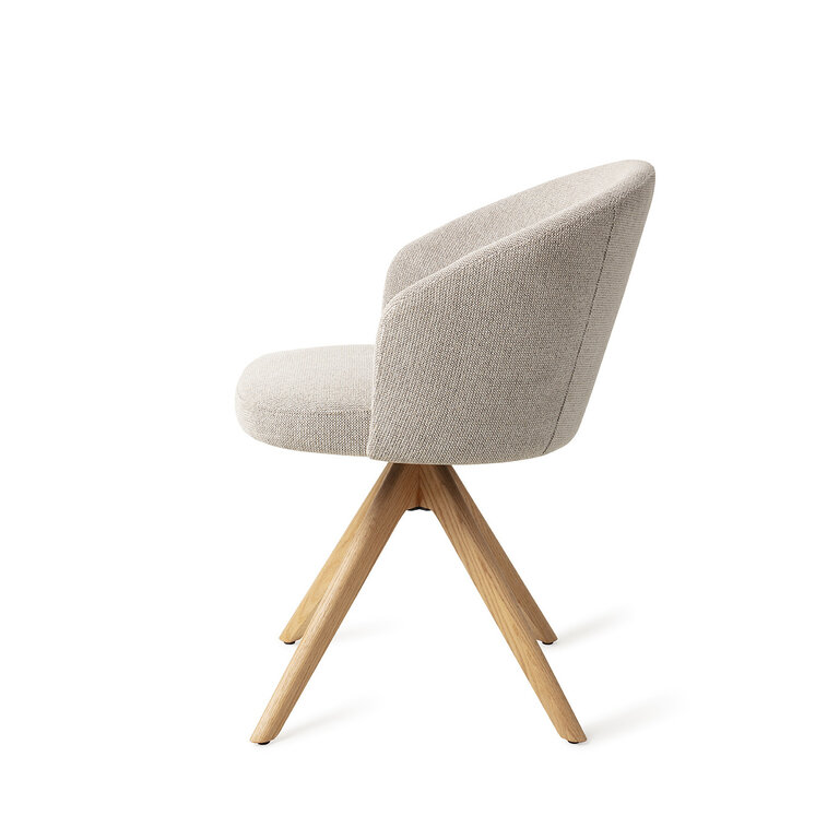 Jesper Home Niimi Pure Pale Dining Chair - Revolve Oak Natural