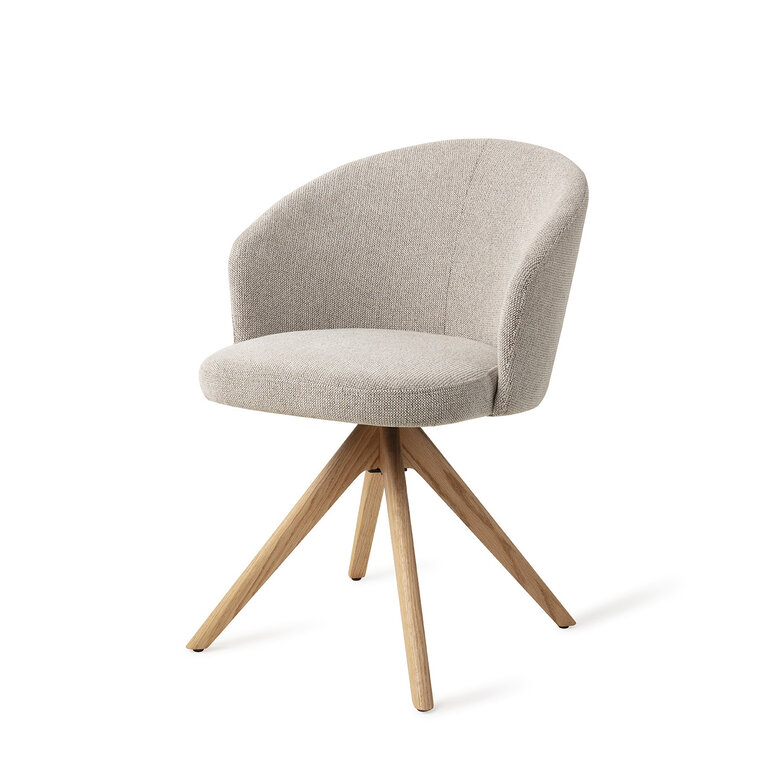 Jesper Home Niimi Pure Pale Dining Chair - Revolve Oak Natural