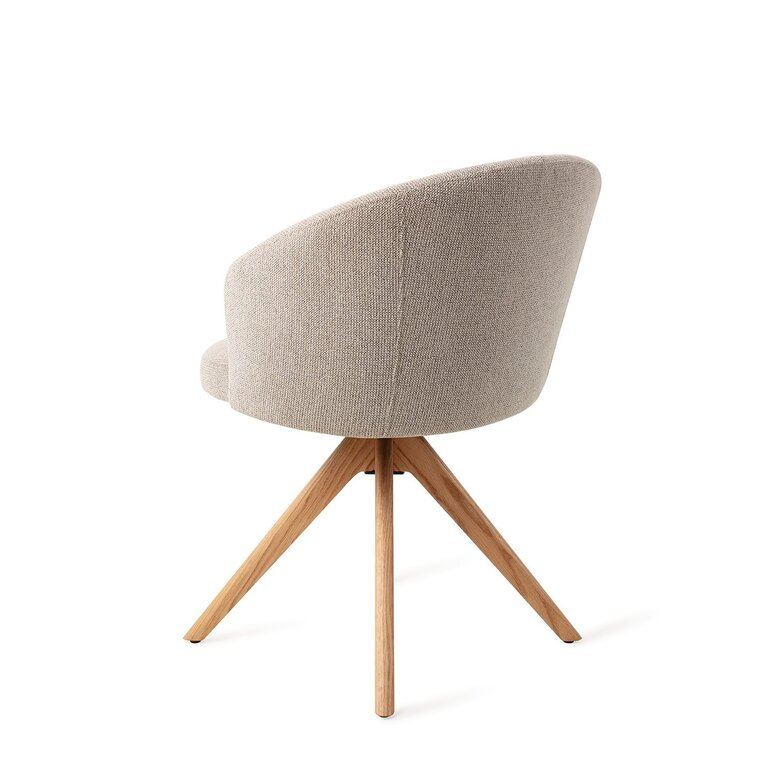 Jesper Home Niimi Pure Pale Dining Chair - Revolve Oak Natural