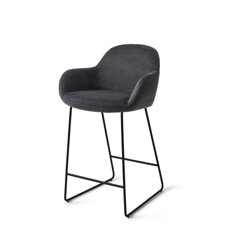 Jesper Home Kushi Black-Out Bar Chair - Slide Black (L)