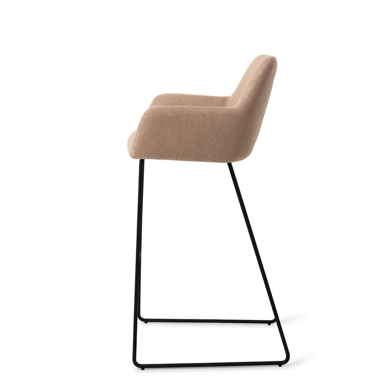 Jesper Home Hiroo Whisper Wheat Bar Chair - Slide Black (H)