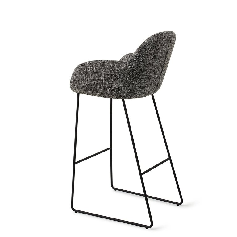 Jesper Home Kushi Skyfall Bar Chair - Slide Black (H)