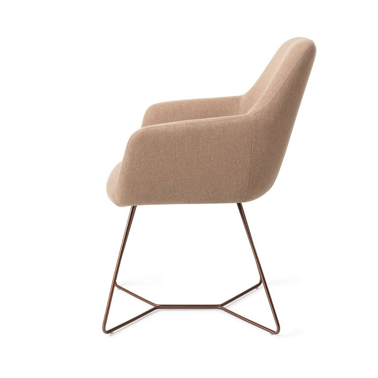 Jesper Home Hiroo Whisper Wheat Dining Chair - Beehive Rose