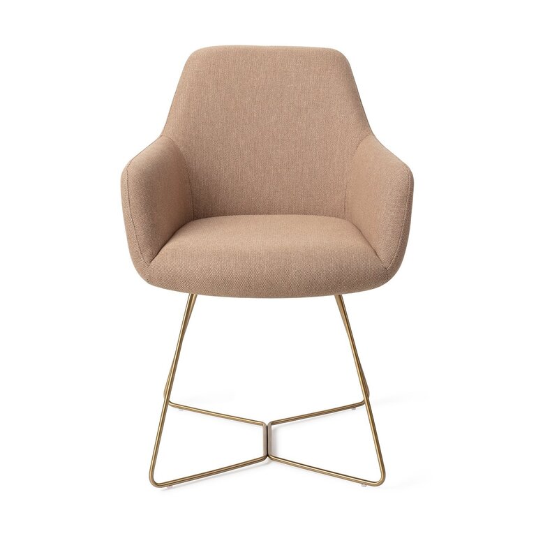 Jesper Home Hiroo Whisper Wheat Dining Chair - Beehive Gold