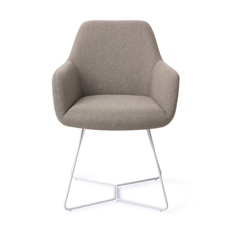 Jesper Home Hiroo Foggy Fusion Dining Chair - Beehive White