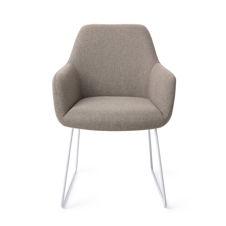 Jesper Home Hiroo Foggy Fusion Dining Chair - Slide White