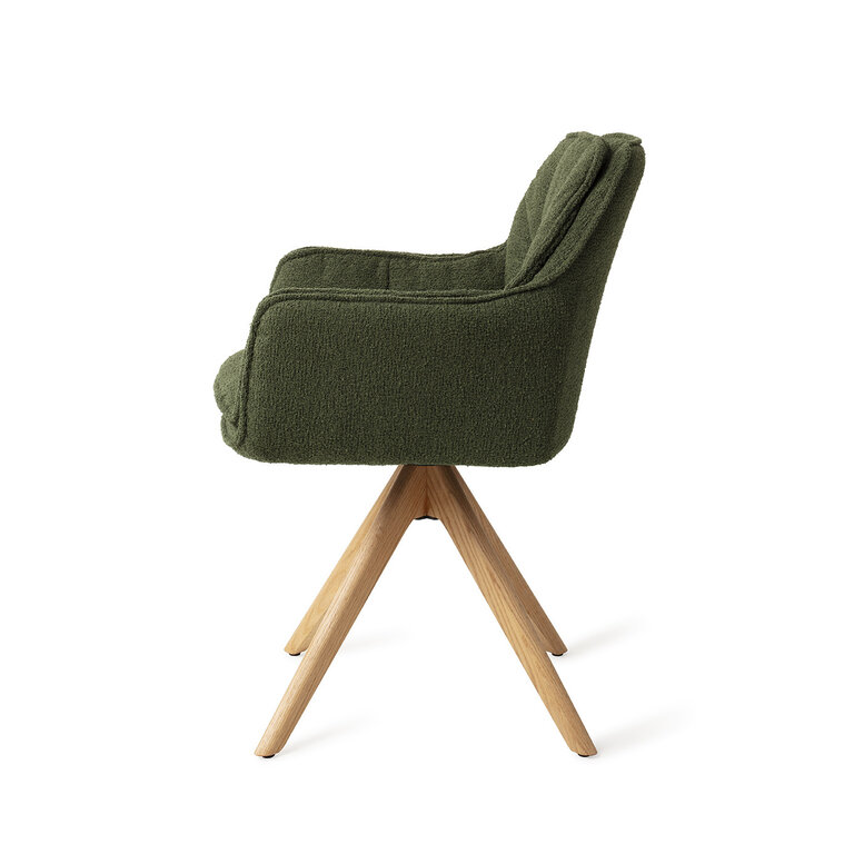 Jesper Home Akune Evergreen Eetkamerstoel - Revolve Oak Natural