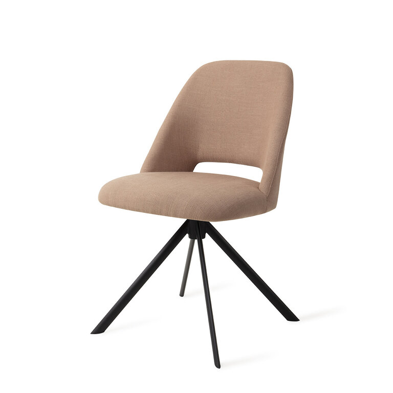 Jesper Home Sasue Luster Liver Dining Chair - Revolve Black