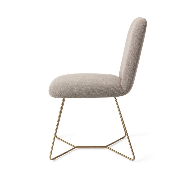 Jesper Home Taiwa Foggy Fusion Dining Chair - Beehive Gold