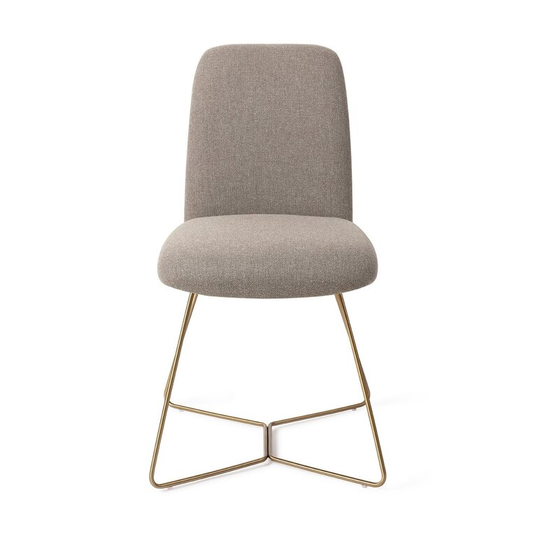 Jesper Home Taiwa Foggy Fusion Dining Chair - Beehive Gold