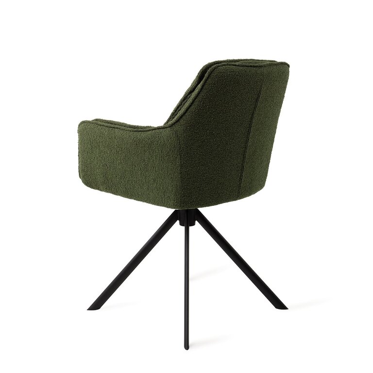 Jesper Home Akune Evergreen Esszimmerstuhl - Revolve Black