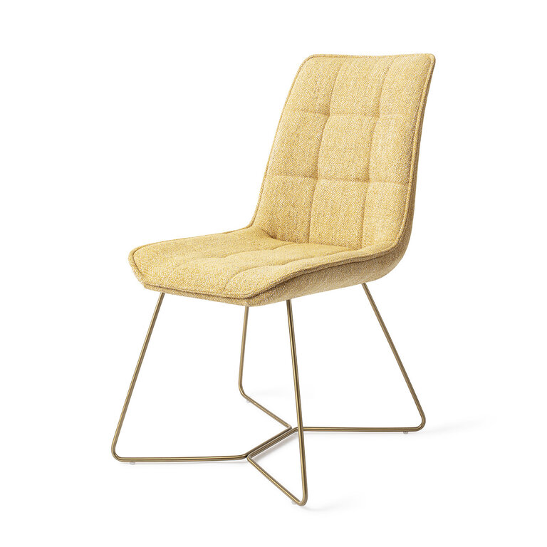 Jesper Home Ota Bumble Bee Dining Chair - Beehive Gold