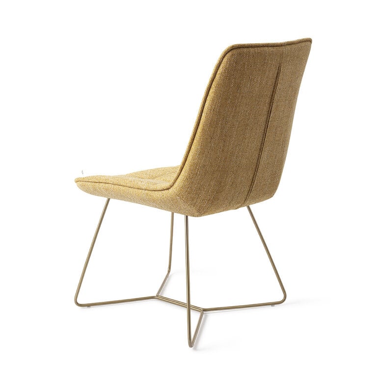 Jesper Home Ota Bumble Bee Dining Chair - Beehive Gold