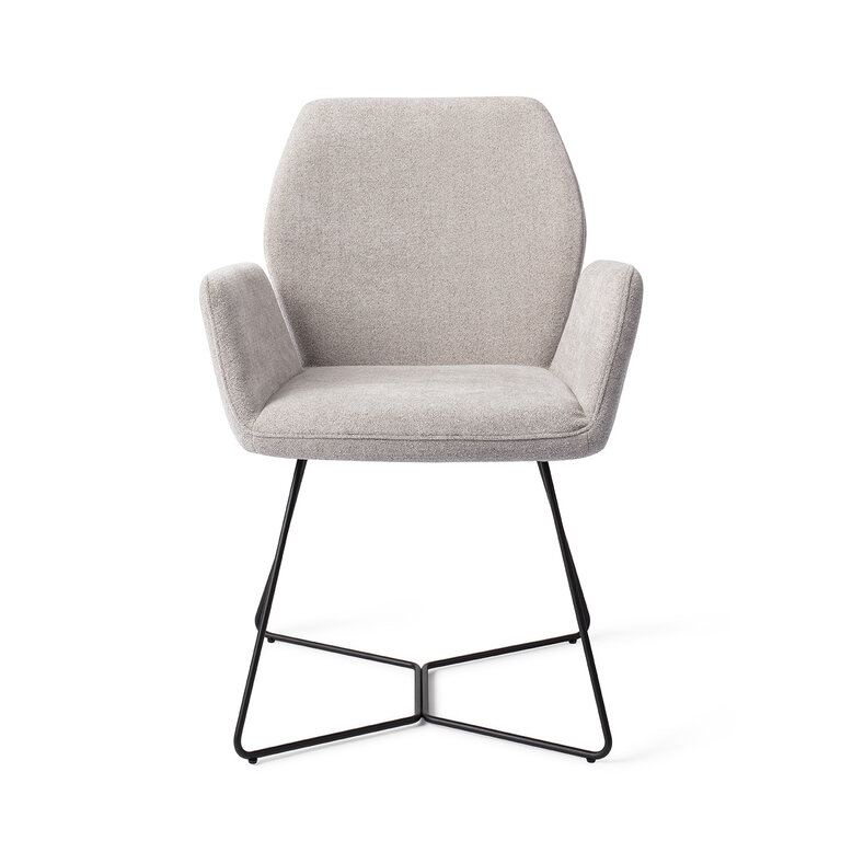 Jesper Home Misaki Pretty Plaster Dining Chair - Beehive Black