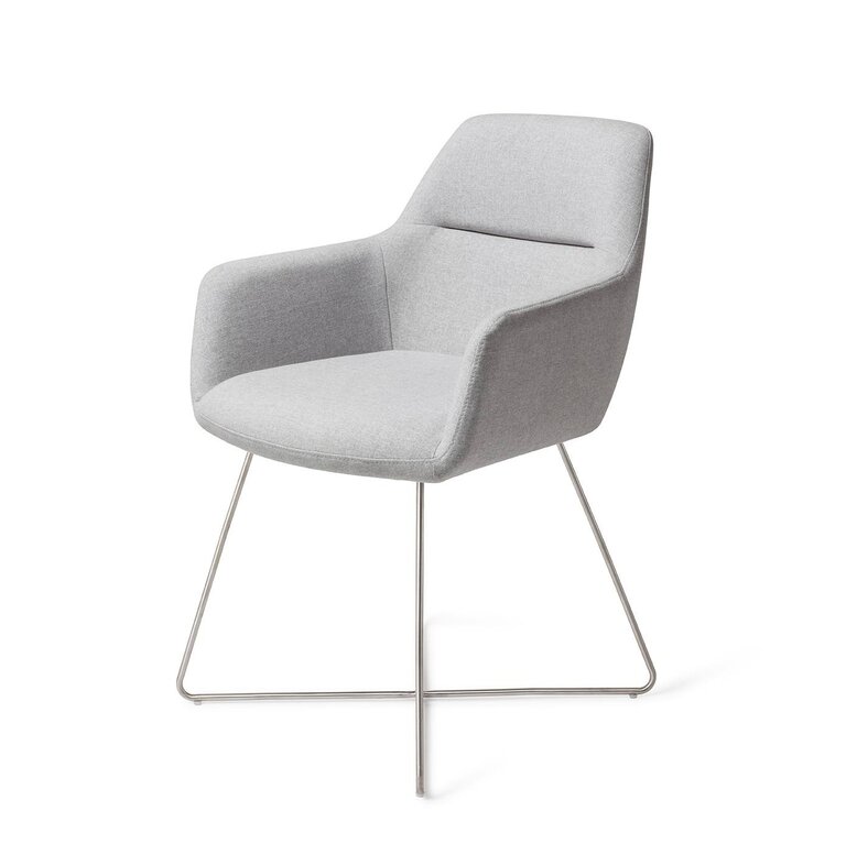 Jesper Home Kinko Cloud Dining Chair - Cross Steel