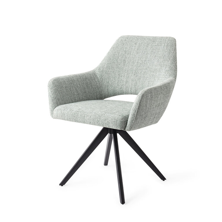 Jesper Home Yanai Soft Sage Dining Chair - Turn Black