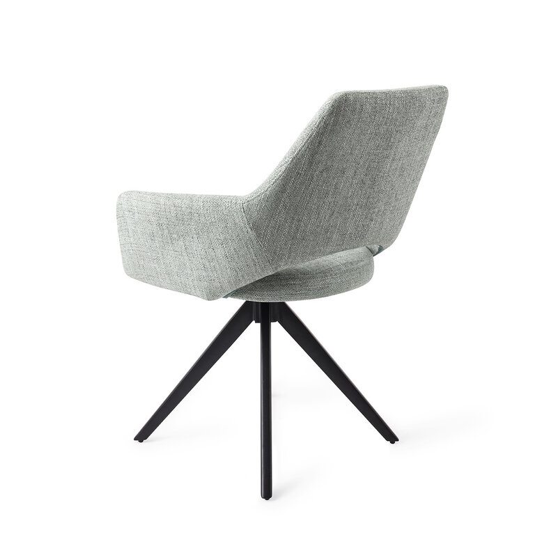 Jesper Home Yanai Soft Sage Dining Chair - Turn Black