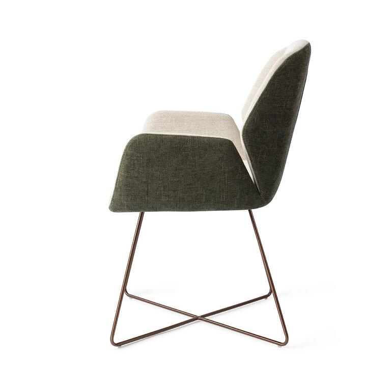 Jesper Home Myoko Popeye Dining Chair - Cross Rose