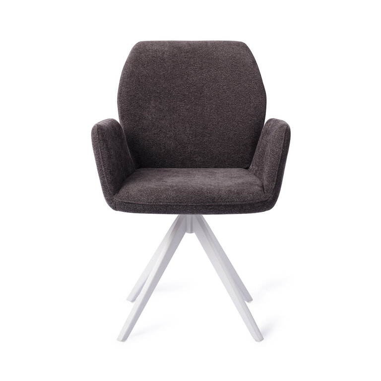 Jesper Home Misaki Almost Black Dining Chair - Turn White