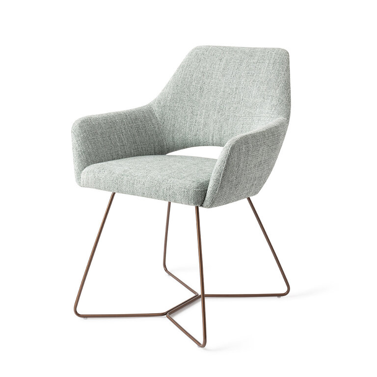 Jesper Home Yanai Soft Sage Dining Chair - Beehive Rose