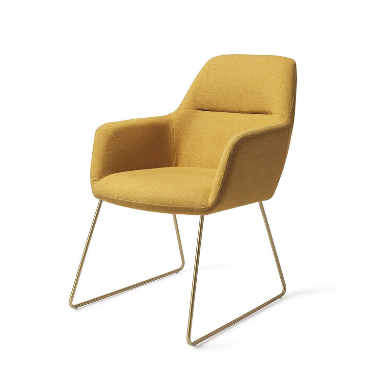 Jesper Home Kinko Dijon Dining Chair - Slide Gold