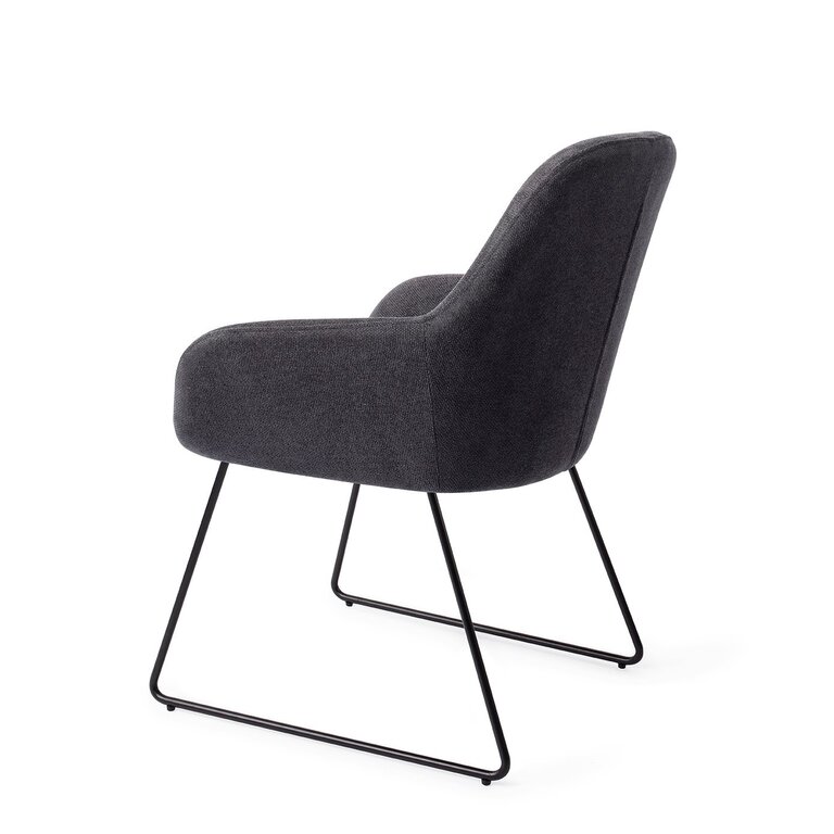 Jesper Home Kushi Black-Out Dining Chair - Slide Black