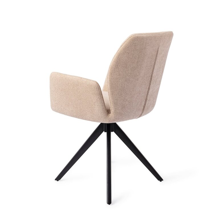 Jesper Home Misaki Funky Fudge Dining Chair - Turn Black