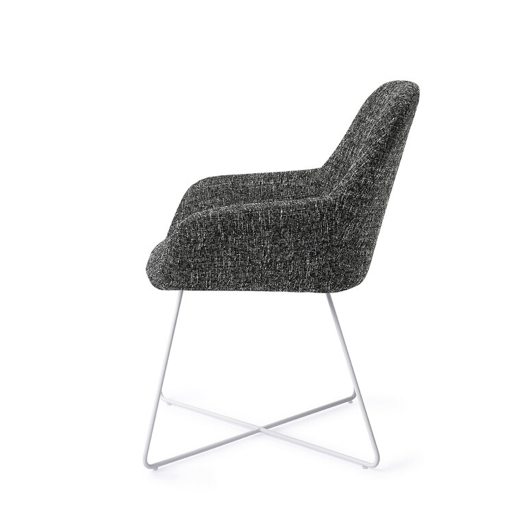 Jesper Home Kushi Skyfall Dining Chair - Cross White