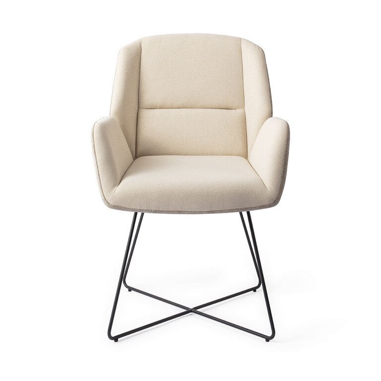 Jesper Home Myoko Sandy Hill Dining Chair - Cross Black