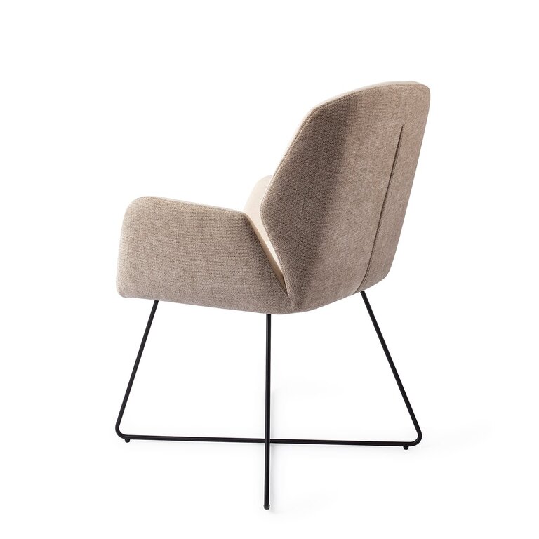 Jesper Home Myoko Sandy Hill Dining Chair - Cross Black